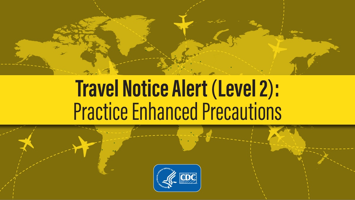 international travel alert level 2